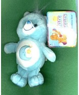 BLUE BED TIME CARE BEAR WITH MOON &amp; STAR - £7.99 GBP