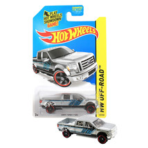 Year 2013 Hot Wheels HW Off-Road 1:64 Die Cast Car Silver Pickup 2009 FORD F-150 - £20.02 GBP