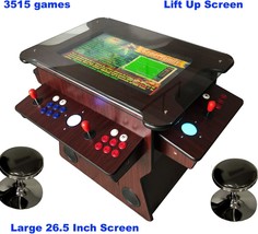 Commercial Grade Cocktail Arcade Machine w/ 3515 Games Supports Free &amp; P... - $4,130.89 CAD