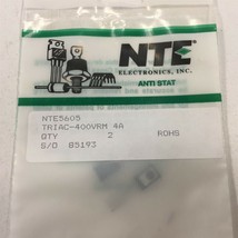(4) NTE5605 ECG5605 TRIAC, 4 Amp - Lot of 4 - $14.99