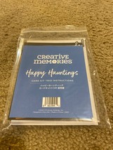 Creative Memories Card Making Kit &quot;Happy Hauntings&quot; 3 cards &amp; Envelopes - £7.43 GBP