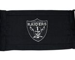 raiders sports face mask embroidered washable cubre bocas adult one size - $8.86