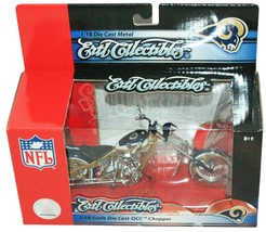 Vintage Rams NFL Football 1:18 OCC Chopper - Diecast Motorcycle Ertl Toy... - $18.00
