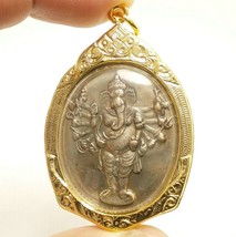 lord Ganesh pendant real amulet Ganesha ganapati vinayaka hindu God of great suc - £52.71 GBP