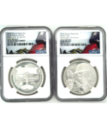 WW1 Centenary And American Air Force Silver Coin &amp; Medal Free Start Kit-... - €158,88 EUR