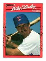 1990 Donruss #579a Mike Stanley Texas Rangers - £1.59 GBP