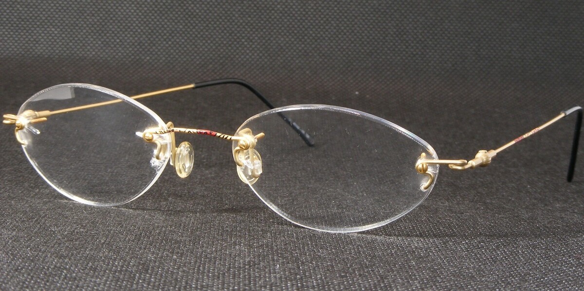 BI Eyewear 8532 15 Or/Multicolore Unique Rare Lunettes 50-20-140mm - $75.89