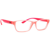 Lacoste Women&#39;s Eyeglasses L3803B 662 Pink Rose Square Frame Italy 51[]13 135 - $79.99