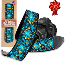 Art Tribute Camera Strap for Photographers Padded Universal Fit Neck Shoulder &amp;  - £20.09 GBP