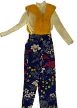 Vintage Barbie Best Buy Jumpsuit #8685 Turtles & Flowers Mattel 1973 image 2