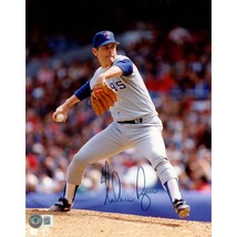 Nolan Ryan Texas Rangers Signed Baseball 8 x 10 Photo Beckett HOF Autographed TX - £157.15 GBP