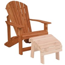 Adirondack Chair - Amish Red Cedar Outdoor Armchair - £495.48 GBP