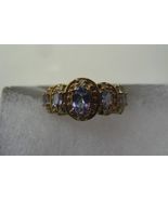 Jewelry Gold Tanzanite and Diamond Ring #203 - $229.99
