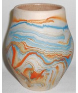 Native American NEMADJI POTTERY 5&quot;  tall Vase MADE IN USA - $940.64 MXN