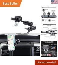Metal Phone Mount for Ram Truck 2013-2018, Dash Mount Cell Phone Holder ... - $68.29