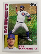 2019 Kyle Schwarber Topps 35 Anniversary Mlb Baseball Card T84-28 Chicago Cubs - £3.18 GBP