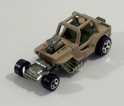 Hot Wheels Beige &#39;42 Jeep Hot Rod CJ-2A  2009 - $3.22