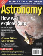 Astronomy July 2010 Explore Pluto NASA New Horizons Spacecraft Lunar Moon Space - $15.84