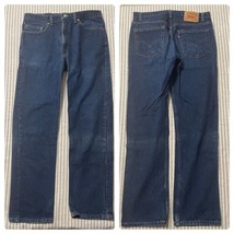 Vintage Levis 505 Made In USA 1980s 554 On Button 34x32 - £40.34 GBP
