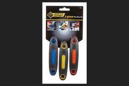 Steel Grip SAE Fold-Up Hex Key Set 3 pc. - $10.00