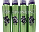4 Garnier Fructis Curl Construct Creation Mousse, Extra Strong Hold, 6.8... - £27.58 GBP