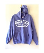 Ron Jon Sz M Disney Springs Purple Surf Hoodie V Neck Kangaroo Pocket - $24.91