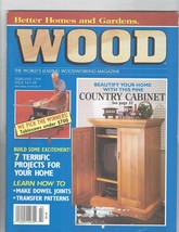 Better Homes and Gardens Wood Back Issue Magazine February 1994 Issue 68 - £15.66 GBP