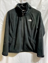 The North Face Osito Fuzzy Fleece Full Zip Women’s Jacket Size M Black - £15.97 GBP