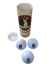 Opryland Hotel Springhouse Golf Club Set Of 3 Spalding Golf Balls With Tube - £11.06 GBP