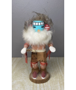 1991 Morning Singer 7&quot; Signed Kachina Doll Vintage Native American Indian - £47.89 GBP