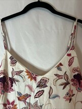LOFT Outlet Womens Size 10 White Pink Floral Sleeveless Dress Fit Flare - $219.71 MXN