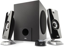 Cyber Acoustics Ca-3090 2.1 Speaker System With Subwoofer With 18W, And Gaming - £32.79 GBP