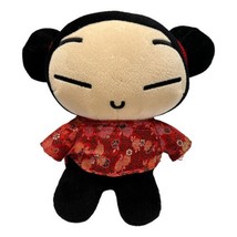 Pucca Plush Doll SOK Sonokong Vooz Anime Club 12 inch Red Floral Shirt S... - $42.52