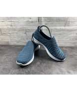 Skechers Slip on Sneaker Women 6W Ultra Flex Shoes Blue Jacquard Stretch... - $506.94 MXN