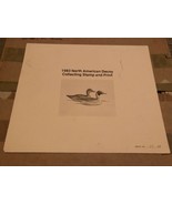 1983 DONALD BLAKNEY North American Decoy Duck Stamp &amp; Print 1st Evans Pi... - £155.77 GBP