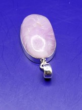 Kunzite Pendant; Natural Untreated Afghanistan Kunzite - £18.54 GBP