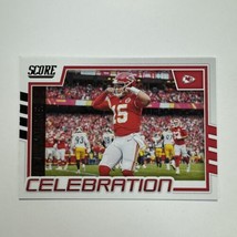 Patrick Mahomes II Celebration C-PM Kansas City Chiefs 2022 Score Football Card - $1.75