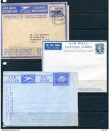 Worldwide 3 Postal Stationary Letters One letter canceled 14764 - £7.88 GBP