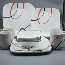 ♻️ Corelle Square Fine Lines Dinnerware 16-Pc Set - $3,540.53 MXN