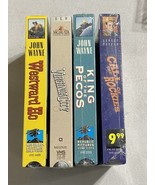 Lot Of 4 Sealed Western VHS Westward Ho Pecos Virginia Rockies New - £11.46 GBP