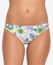 Salt + Cove Womens Printed Cut-Out Hipster Bikini Bottoms,Blue Floral Size Large - £10.93 GBP