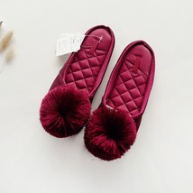 GHJIOL Autumn Winter Warm Women Home Slippers Soft Non-Slip Indoor Shoes Cute Ho - £22.68 GBP