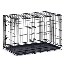Karlie Dog Crate with 2 Doors 92x57x63 cm Black - £92.42 GBP