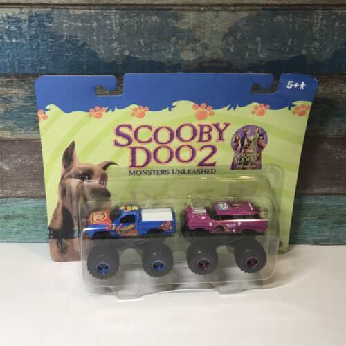 Scooby Doo 2 Monster Trucks Unleashed JoyRide 2004 Rare Diecast Toy Cars - $30.99