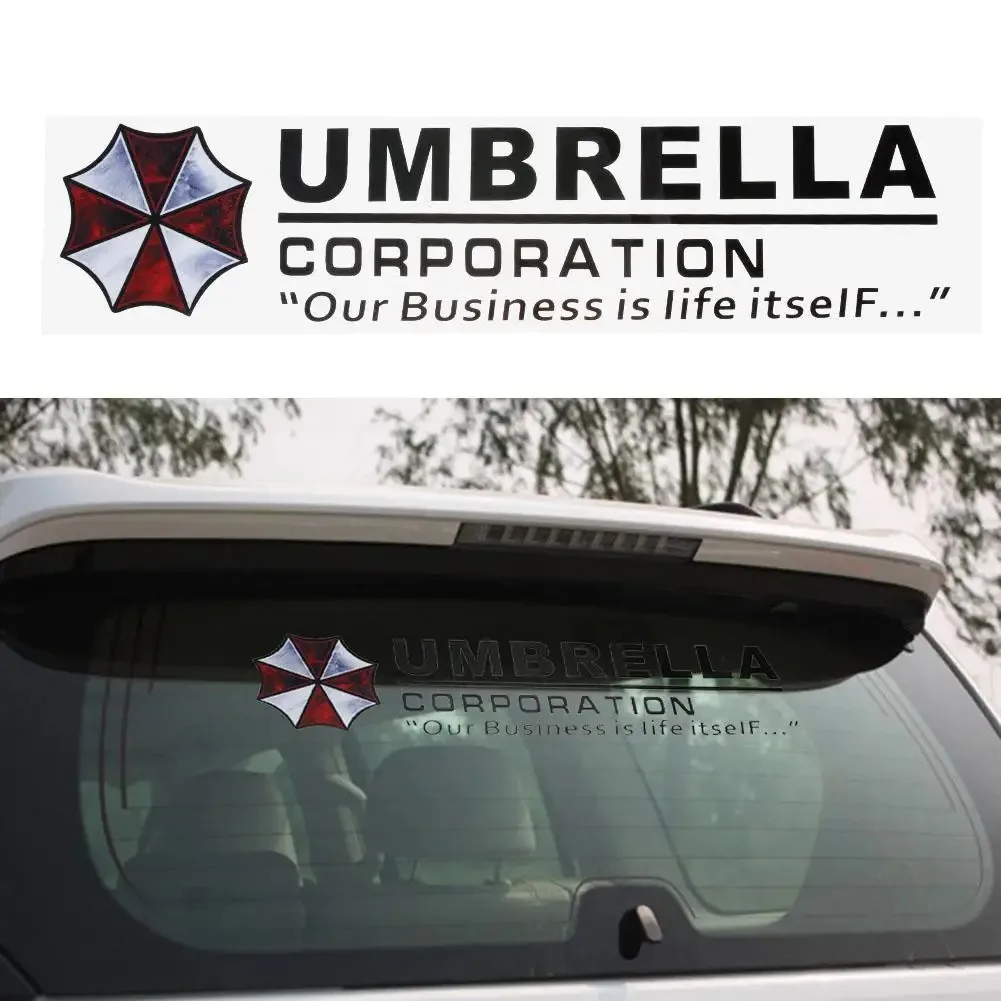1Pcs Umbrella Corporation Car Front/Rear Windshield Decal Auto Window Sticker - £11.45 GBP