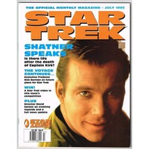 Star Trek Monthly Magazine July 1995 mbox2975/b  Shatner Speaks is there life af - £3.12 GBP