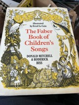 Faber Book of Children&#39;s Songs Hardcover Roderick Mitchell, Donald &amp; Bis... - $25.78