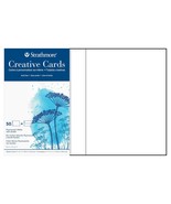 Strathmore Creative Cards, Flourescent White with Deckle Edge, 5x6.875 i... - £47.50 GBP