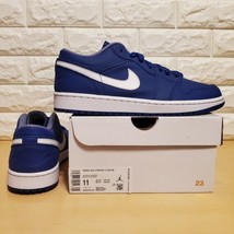 Nike Air Jordan 1 Low SE Womens Size 11 / Mens 9.5 Deep Royal Blue DA800... - £151.86 GBP