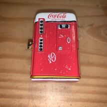 Coca Cola Metal Trinket Boxes Vending Machine - $19.80
